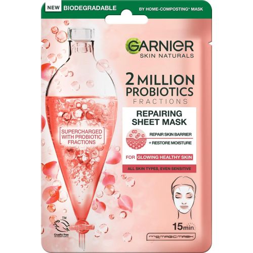 Garnier Skin Naturals Probiotics хартиена маска за лице (22 г)