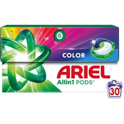 Ariel AllIn1 Pods Color капсули за цветно пране, 30 пранета (30 бр.)