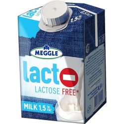 Meggle краве мляко без лактоза, 1.5%, UHT (500 мл)