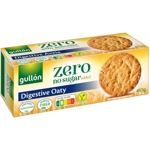 Gullon бисквити без захар дайджестив с овесени ядки (410 г)