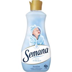 Semana Extra Fresh Sensitve омекотител, 75 пранета (1.5 л)
