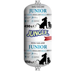 Jungle храна за кучета салам за малки породи и малки кученца (450 г)