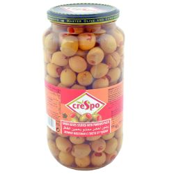 Crespo зелени маслини с паста от чушки (907 г)