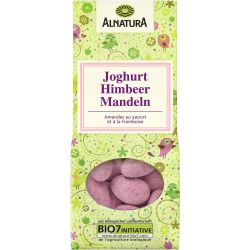 Alnatura бадеми с йогурт, малина и млечен шоколад (90 г)