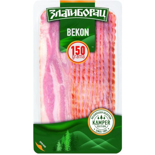 Златиборац бекон къмпер, слайс (150 г)
