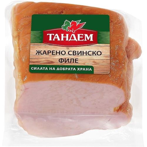 Тандем жарено свинско филе, вакуум, на килограм (1 кг)