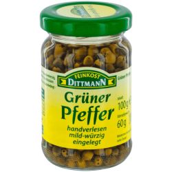 Feinkost Dittmann зелен пипер (60 г)