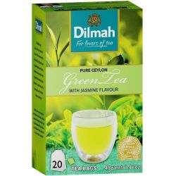 Dilmah цейлонски зелен чай с жасмин, 20 бр. (40 г)