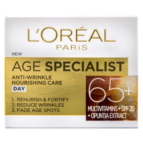 L'Oréal Age Expert дневен крем против бръчки 65+ (50 мл)