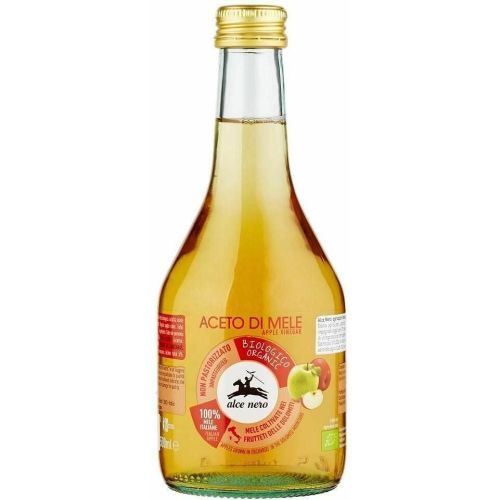 Alce Nero био ябълков нерафиниран оцет (500 мл)