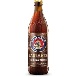 Paulaner Weissbier Dunkel тъмна пшенична бира в стъклена бутилка (500 мл)
