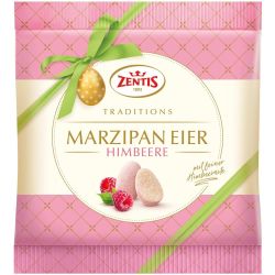 Zentis марципанови яйца с малини (125 г)