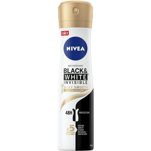 Nivea дезодорант Invisible On Black & White Silky Smooth (150 мл)