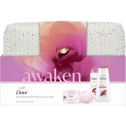 Dove Awaken комплект душ гел, шампоан, сапун, несесер (1 бр.)