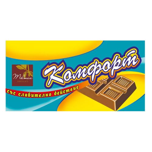 Milmex слабителен шоколад Комфорт (20 г)