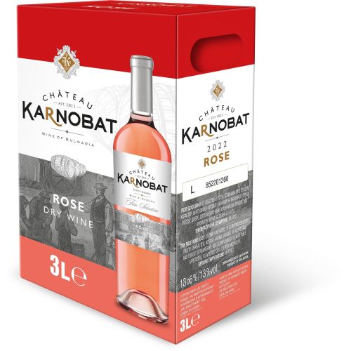 Шато Карнобат вино розе Bag In Box (3 л)