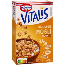 Dr. Oetker Vitalis хрупакво мюсли с мед (600 г)