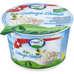 Züger Frischkäse био котидж сирене (200 г)