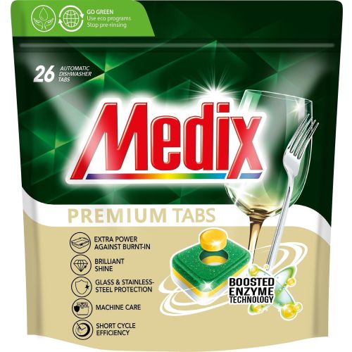 Medix Premium Tabs таблетки за миялна машина (26 бр.)