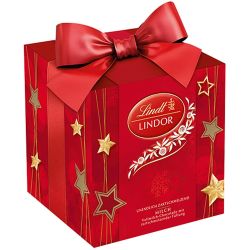 Lindt Lindor кутия с пралини с млечен шоколад микс (100 г)