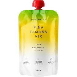 Nutrino Lab Piña Famosa Mix плодово пюре от ябълка, ананас и кокос (180 г)