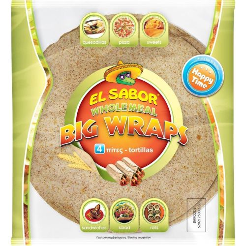 El Sabor тортила питки, 20 см (240 г)