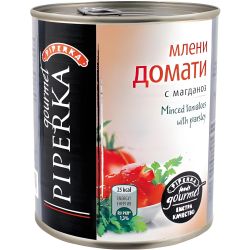 Piperka млени домати с магданоз (800 г)
