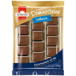 Schulte домино с млечен шоколад (175 г)