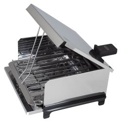 Termomax парти грил с метална скара, 800W, TR202G (1 бр.)