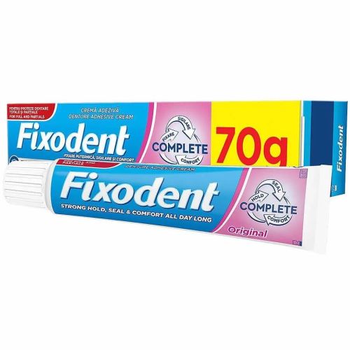 Fixodent Complete фиксиращ крем за зъбни протези (70 мл)