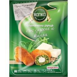 Хапка спаначени рулца със сирене и киноа (250 г)