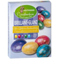 Heitmann течни бои за яйца брилянт, включва детски ръкавички, 5 цвята (1 бр.)