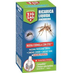 Zig Zag течен пълнител за електрически изпарител против комари (30 мл)