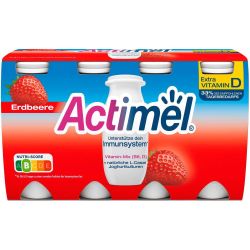 Danone Actimel ягода, 8 бр. х 100 г (800 г)