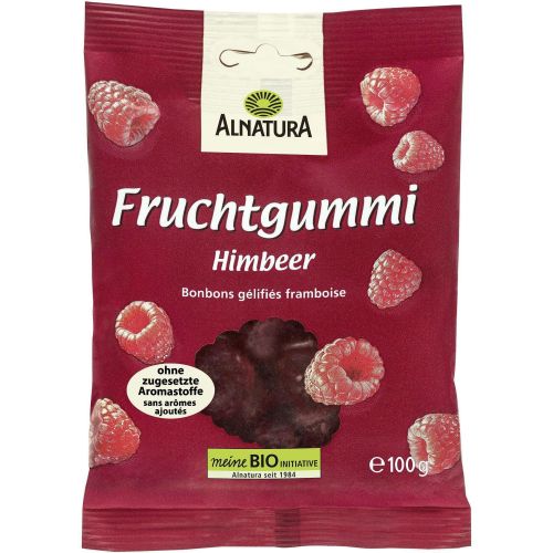 Alnatura био желирани бонбони малина (100 г)
