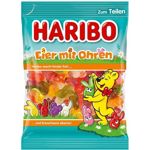 Haribo желирани яйца с уши (200 г)