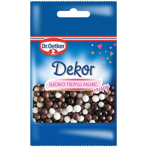 Dr. Oetker захарни шоко перли (10 г)