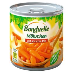 Bonduelle екстра крехки моркови (425 мл)