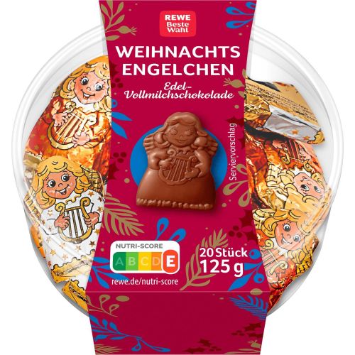 REWE мини шоколадови мечета (125 г)