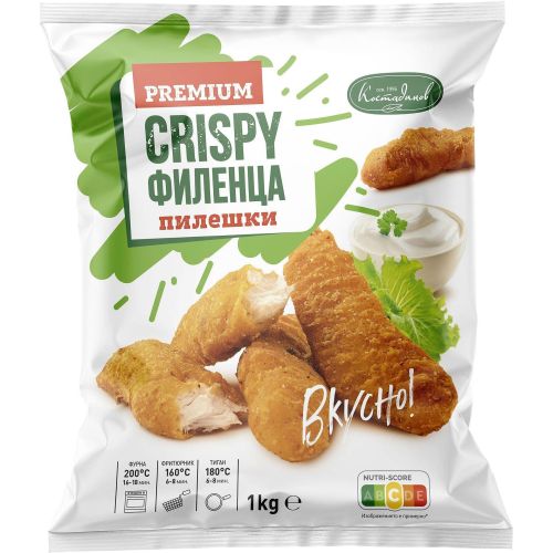 Сами-М замразени панирани мини филенца crispy (1 кг)