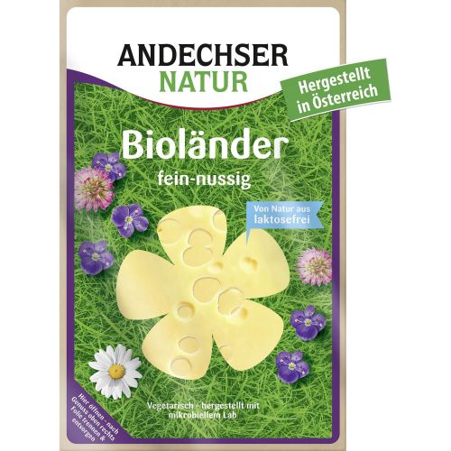 Andechser Natur био сирене слайс (150 г)