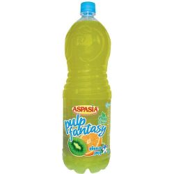 Aspasia Pulp Fantasy негазирана напитка киви и портокал (2 л)