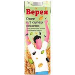 Верея ядкова напитка с овес и супер семена (1 л)