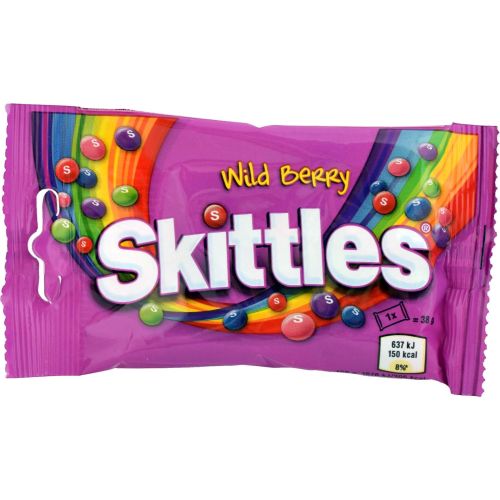Skittles бонбони диви плодове (38 г)