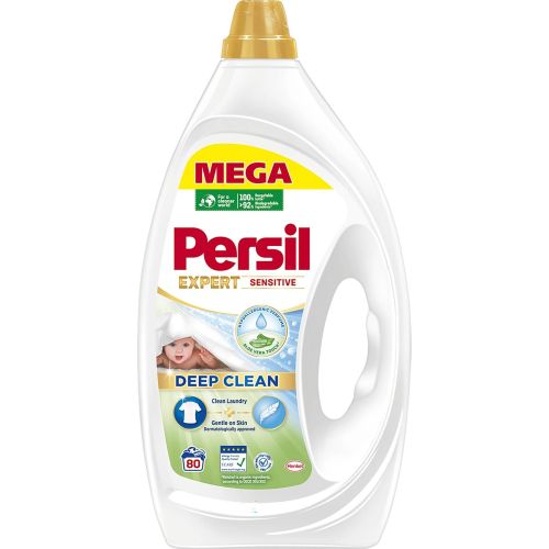 Persil Expert Sensitive течен перилен препарат, 80 пранета (3.6 л)