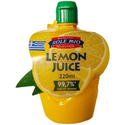 Sole Mio лимонов сок (220 мл)