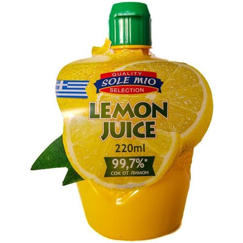 Sole Mio лимонов сок (220 мл)