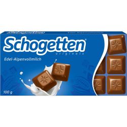 Schogetten шоколад млечен (100 г)