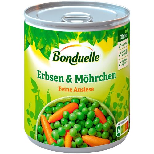 Bonduelle грах с моркови (800 г)