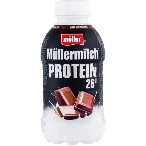 Müller протеиново мляко без захар шоколад с 26 г протеин (400 г)